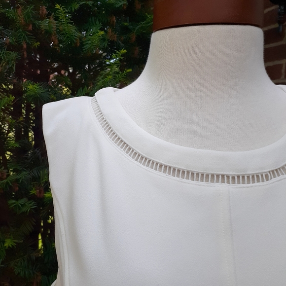 Tommy Hilfiger Crepe Cutout Fit & Flare Dress - Picture 4 of 9